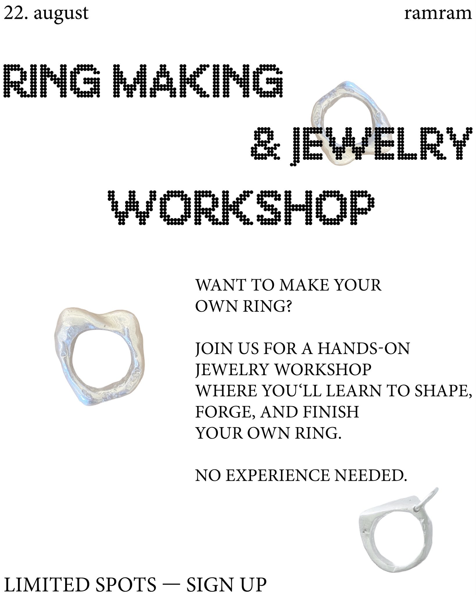 Ring making & Jewelry Workshop